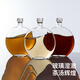 teastone月亮瓶玻璃茶壺耐高溫 冷萃茶壺茶具 酒瓶居家戶外露營500ml