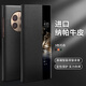 洽利頂奢牛皮適用華為mate50/50E手機(jī)殼手機(jī)保護(hù)套真皮翻蓋手機(jī)套智能昆侖視窗全包高檔防摔皮套男款 華為mate50/50E昆侖破曉黑丨奢華頭層牛皮