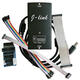 JLINK V8 V9 高速版 調(diào)試器 編程器 仿真器 下載器 新版J-LINK V9 v9高配+轉(zhuǎn)接板+7種線