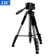 JJC 相机三脚架 便携三角架旅行自拍录像云台  适用于富士单反佳能索尼摄像机手机DV直播VLog视频支架