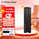 西部數據（WD）黑盤(pán)sn770/sn7100 pcie4.0 M.2 NVMe 臺式機筆記本 電腦游戲高速 ssd 固態(tài)存儲硬盤(pán) 黑盤(pán) SN770 1T+散熱片