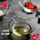 帕莎帕琦進口無鉛玻璃碟火鍋醬料小碟子醋醬油調(diào)味碟菜碟小吃咸菜碟玻璃盤 水滴款- 2個 9.7cm