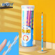 寶克（BAOKE） 原木鉛筆洞洞筆 三角桿小學生正姿鉛筆 素描繪畫美術(shù)鉛筆兒童學姿矯正書寫鉛筆 文具 2B 30支/筒實惠裝 彩色正姿筆桿 PL1704 學生正姿鉛筆  包郵