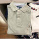 TOMMY JEANS美國(guó)TOMMY湯米費(fèi)格短袖POLO衫男裝純色翻領(lǐng)大碼上衣半袖男士服飾 純色灰色 M