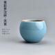 奈迅茶杯陶瓷功夫茶具品茗杯青花主人杯單杯手繪白瓷紫砂杯子 輕彩羅漢杯·天青 200mL以下