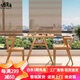 九悟風(fēng)語(yǔ)實(shí)木茶桌椅組合小戶(hù)型家用陽(yáng)臺(tái)休閑桌椅網(wǎng)紅收納小茶臺(tái)創(chuàng)意三件套 原木色（一桌兩椅三件套） 整裝發(fā)貨-送貨上門(mén)-無(wú)需安裝