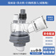 潛水艇（Submarine）廚房下水三通 洗菜盆凈水器洗碗機(jī)下水管三通接頭下水道防臭神器 20】接面盆+洗衣機(jī)+掃地（或拖地