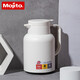 木吉乇（mojito）日本保溫壺玻璃內(nèi)膽家用辦公室大容量露營戶外開水瓶1.5LTHG-1500 白色 1.5L