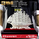 禮御友嘉純銀帆船擺件招財高檔足銀999一帆風(fēng)順家居開(kāi)業(yè)商務(wù)禮品送朋友 純銀中大號358克