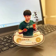孫穎莎手辦王楚欽莎頭莎頭孫穎莎王楚欽桌面擺件莎頭組合搖搖樂雙 多喝熱水 標(biāo)準(zhǔn)