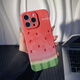 至邁夏日西瓜適用iPhone16Pro手機殼蘋果15promax情侶14plus創(chuàng)意支架13小眾12全包11保護套防摔硬殼女 光面精孔菲林硬殼【紅西瓜單殼】 iPhone 16 Pro