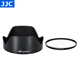JJC 相機遮光罩 適用于索尼FE 24-105mm F4 G OSS鏡頭 替代ALC-SH152 G大師A7M4 A7R5/R3 A7C保護配件 遮光罩+77mmUV濾鏡