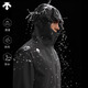 迪桑特（DESCENTE）男士防水防風(fēng)透濕沖鋒衣外套 BK-極夜黑 M (170/92A)