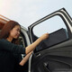 迪加倫汽車自動(dòng)升降遮陽(yáng)簾 夏季車載用伸縮隱私窗簾遮陽(yáng)擋 后擋側(cè)窗單個(gè)