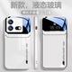 MOZK 適用iqooneo8手機(jī)殼iqooneo7液態(tài)玻璃保護(hù)套neo6se新款大視窗全包鏡頭防摔創(chuàng)意男女簡約潮牌 IQOONeo8/pro【珍珠白-A2大視窗】+膜 液態(tài)玻璃