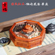 貢?；ɡ婺緦?shí)木干果盤(pán)高檔水果盤(pán)紅木干果盒客廳糖果盤(pán)中式零食收納盒 緬甸花梨木-八角果盤(pán)