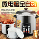 格姆仕電燉鍋家用全自動(dòng)電湯鍋多功能養生鍋不銹鋼大容量隔水燉盅煮粥煲湯燕窩熬藥燉檸檬膏預約定時(shí)保溫 12L雙膽(12L鋼膽+4.0L燉盅)