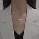 VANNISA 平安鎖項(xiàng)鏈女S925銀祥云如意玉髓鎖骨鏈長(zhǎng)命同心鎖吊墜送女朋友老婆七夕情人節(jié)生日禮物 金色·平安鎖項(xiàng)鏈