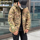 愛(ài)默生愛(ài)默生極狐棉服男戶(hù)外登山保暖防寒棉大衣防風(fēng)防潑水外套極寒鎖溫 MC/迷彩 S