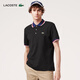 LACOSTE法國鱷魚(yú)男裝商務(wù)休閑時(shí)尚短袖翻領(lǐng)Polo衫|PH3461 031/黑色 M 4 175