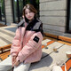 KANJOOP冬季工裝棉服女新款寬松網(wǎng)紅ins棉衣女潮韓版bf學(xué)生加厚棉襖外套 粉色 M【建議100-118斤】
