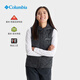 Columbia哥倫比亞女子銀點(diǎn)拒水無(wú)縫熱壓鴨絨650蓬羽絨背心WR8716 010亞太修身版型 黑色 L (165/88A)