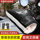 蒙太一電動(dòng)車(chē)手把套冬季 電瓶摩托車(chē)防水防寒加絨加厚保暖擋風(fēng)手套 【雙重防雨/反光條】加厚大口徑