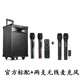 漫步者Edifier/漫步者 PW312移動(dòng)藍牙音響廣場(chǎng)舞K歌  雙話(huà)筒 大功率 標配+兩支無(wú)線(xiàn)麥克風(fēng) 標配