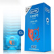 杜蕾斯（durex） 天然膠乳橡膠避孕套螺紋超薄親昵活力大膽愛 安全套男用 大膽愛10只【1盒】