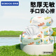 巴布豆（BOBDOG）便攜濕巾加厚嬰幼兒兒童手口專用濕紙巾 【加厚款】 80抽 4包