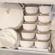 廚遞碗盤套裝家用餐具整套純白碗筷碗套裝 皓月30頭【禮盒裝】