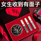 kdk口紅禮盒化妝品全套彩妝套裝生日七夕情人節(jié)禮物送女生女朋友老婆 美妝套盒【口紅*3+皮紋氣墊】