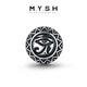 銘揚(yáng)飾海MYSH 925銀荷魯斯上帝之眼耳釘男士單只耳環(huán)復(fù)古潮流百搭原創(chuàng)耳飾 單只