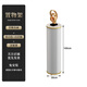 廣杉輕奢網(wǎng)紅巖板花架落地式客廳家用裝飾電視旁圓形新款花架子置物架 米白色+雪山巖30*30*100cm