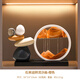時來運轉(zhuǎn)流沙畫擺件輕奢裝飾品客廳電視柜酒柜玄關(guān)辦公室 【背靠金山】石來運轉(zhuǎn)流沙畫擺件