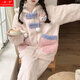 一夜一夢 秋冬季珊瑚絨睡衣女保暖玲娜貝兒連帽套裝法蘭絨加厚加絨家居服 761（玲娜貝兒） L