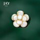 Jay貝殼山茶花胸針高檔女胸花送長輩送媽媽生日禮物七夕情人節(jié)禮物