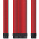 FORMULAMOD延長(cháng)線(xiàn) 電腦電源主板顯卡供電線(xiàn) 機箱模組線(xiàn)加長(cháng)30cm 支持RTX5060 RX7900/7800/7700/9070/9060 【黑殼】紅色線(xiàn) 顯卡8(6+2) 一條
