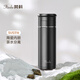 梵科茶水分離保溫杯高檔燜茶杯陶瓷內(nèi)膽高顏值水杯男女戶外車載泡茶杯 陶瓷內(nèi)膽-紳士黑 500ml