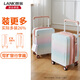 朗客德國新款可擴展行李箱20大容量寬拉桿可登飛機女小型旅行密碼箱24 漸變粉-可擴展升級款-2025限定 20英寸 登機可擴展約等于22寸