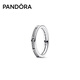 潘多拉（PANDORA）[夏之光同款]時刻星夜星軌戒指套裝寬版簡約浪漫七夕情人節(jié)禮物 時刻星軌戒指 54mm