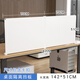 桑頓電腦桌面屏風(fēng)擋板工位隔斷隱私防偷窺桌邊防掉落圍欄機房考試隔板 2片裝-乳白142*51CM 拍下送半圓扣+無(wú)痕膠