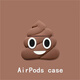 電小嘟 適用笑臉便便粑粑耳機殼蘋(píng)果airpodspro2情侶二三代airpods3防摔硅膠搞怪保護套 【棕色笑臉粑粑耳機殼】帶掛件 AirPodsPro 2( 第二代)耳機保護套