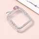 LAZYODD適用蘋(píng)果手表S11保護殼Apple watch9/8/7/se2/6/5/4帶鉆女款保護殼iwatchS10代殼膜一體防摔撞表殼 TK貓 銀色（鏤空殼） 42MM表盤(pán)【適用·新11/10