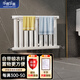 華德華美（HUADE HUAMEI）小背簍暖氣片衛(wèi)生間家用水暖散熱器集自采暖取暖器低碳鋼制置物架 亮白色 600mm*450mm