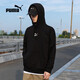 彪馬（PUMA）男裝春秋運(yùn)動(dòng)服套頭連帽休閑衛(wèi)衣533114-01 XL