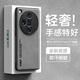 HotFire 適用oppofindx7手機(jī)殼 OPPO Find X7保護(hù)套 升級(jí)膚感羊巴皮磨砂鏡頭全包男款女硅膠-煙灰色