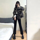GARNUO黑色小香風(fēng)外套女羽絨服2025春秋冬季新款小個(gè)子加厚羊毛短款上衣 黑色【常規(guī)版】 S【101-115斤】