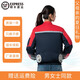 測試品牌09061空調(diào)服男女夏季戶外工地建筑防暑帶風扇服制冷降溫勞保工作服外套 女拼紅肩 1件 +5V配件一套 L【推薦110-130】