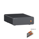 FOSI AUDIO弗西音頻BOX X5黑膠唱機唱頭放大器高保真HIFI放大器家用便攜放大器MM/MC專用 BOX X5+品牌RCA音頻線0.3M